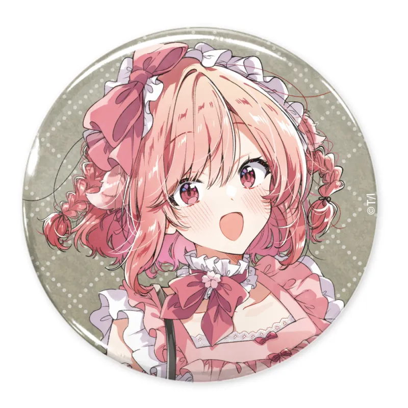 描き下ろし 木野ひまり 65mm缶バッジ アフタヌーンティーVer.