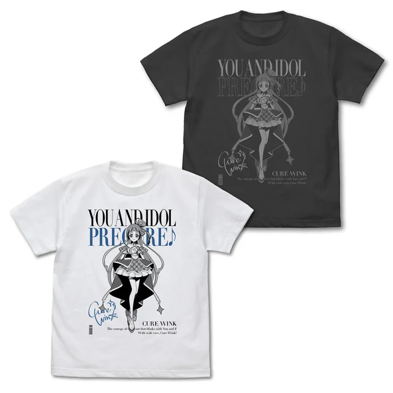 キュアウインク Tシャツ/WHITE-S