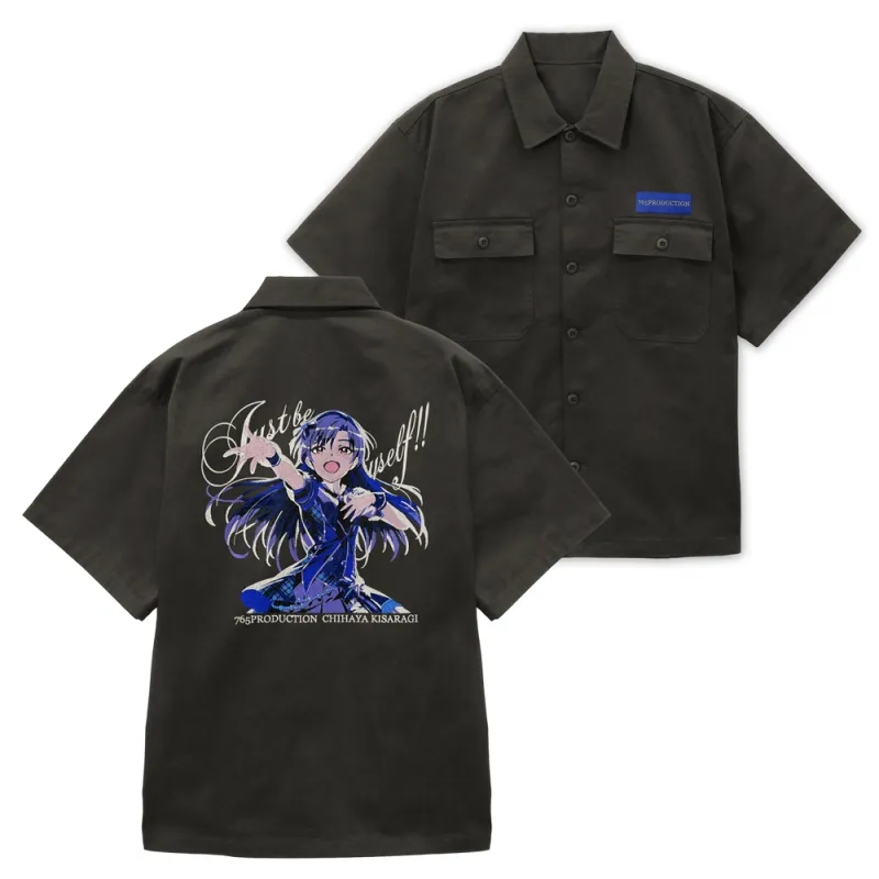 ★限定★如月千早 刺繍ワークシャツ 2026 MODEL/GRAY-M