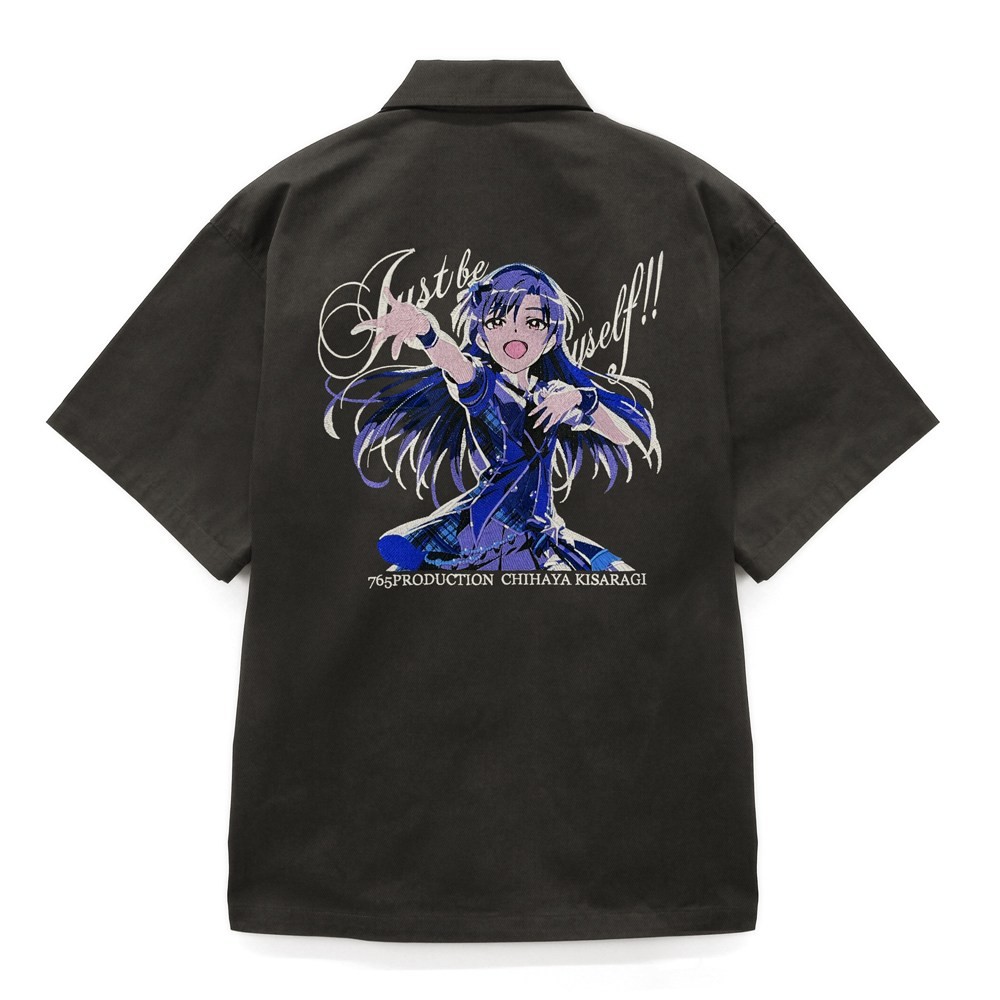 ★限定★如月千早 刺繍ワークシャツ 2026 MODEL/GRAY-L 3
