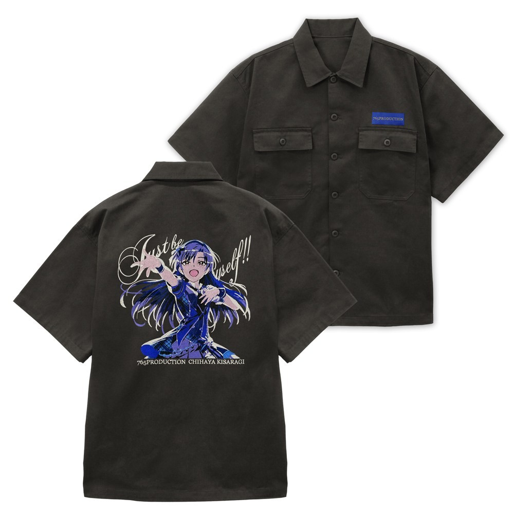 ★限定★如月千早 刺繍ワークシャツ 2026 MODEL/GRAY-XXL 2