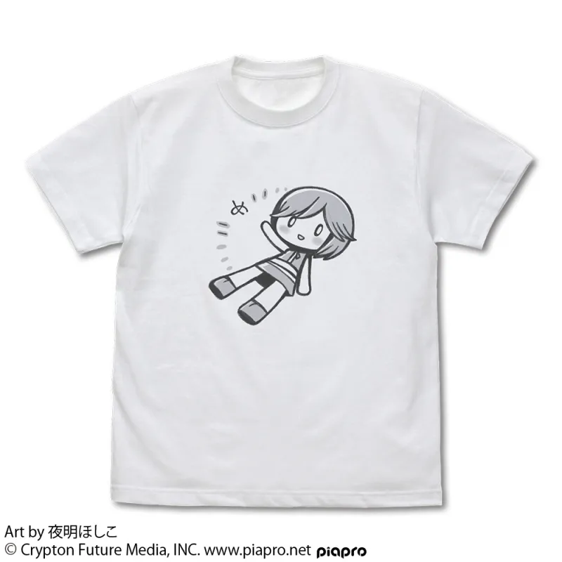 MEIKO Tシャツ 夜明ほしこ Ver./WHITE-L