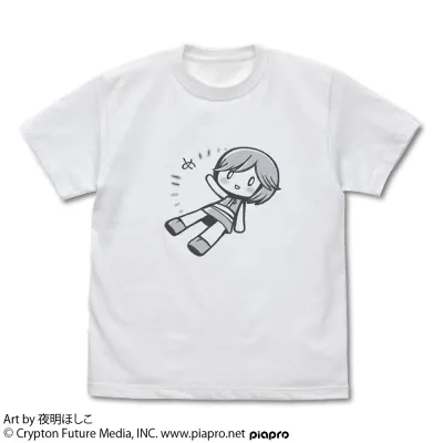 MEIKO Tシャツ 夜明ほしこ Ver./WHITE-L