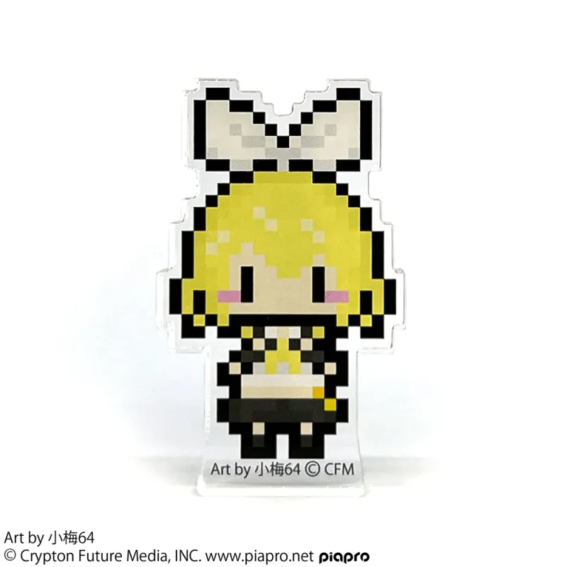 鏡音リン アクリルブロックフィギュア 小梅64 Ver.
