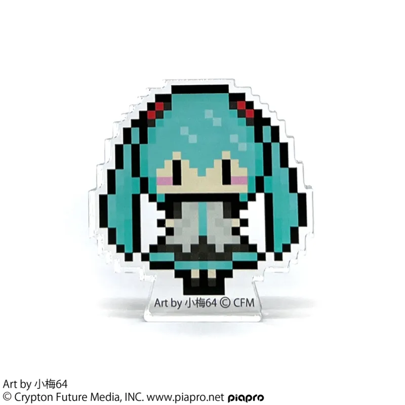初音ミク アクリルブロックフィギュア 小梅64 Ver.