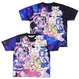 キミとアイドルプリキュア♪ 両面フルグラフィックTシャツ/L 1