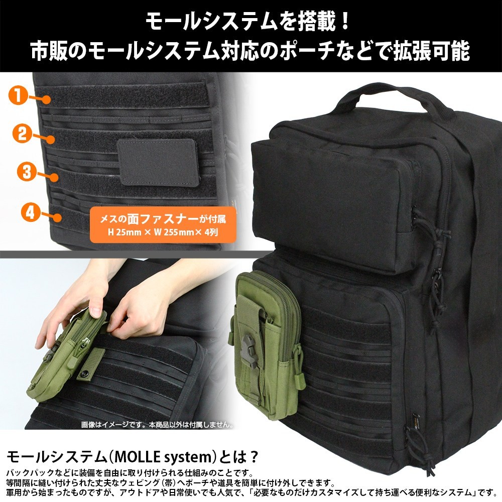 リコリス ファンクショナルバックパック/RANGER GREEN 9