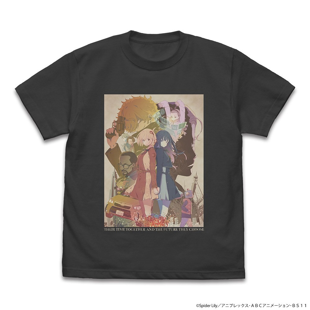 リコリス・リコイル キービジュアル フルカラーTシャツ/SUMI-M 2