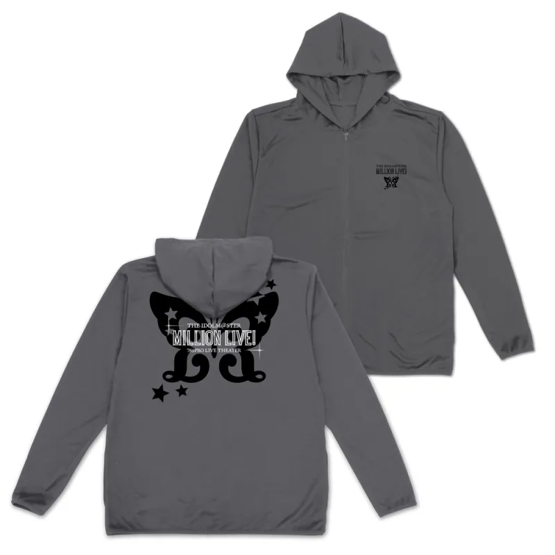 アイドルマスター ミリオンライブ! 薄手ドライパーカー Ver.2.0/GRAY-XXL