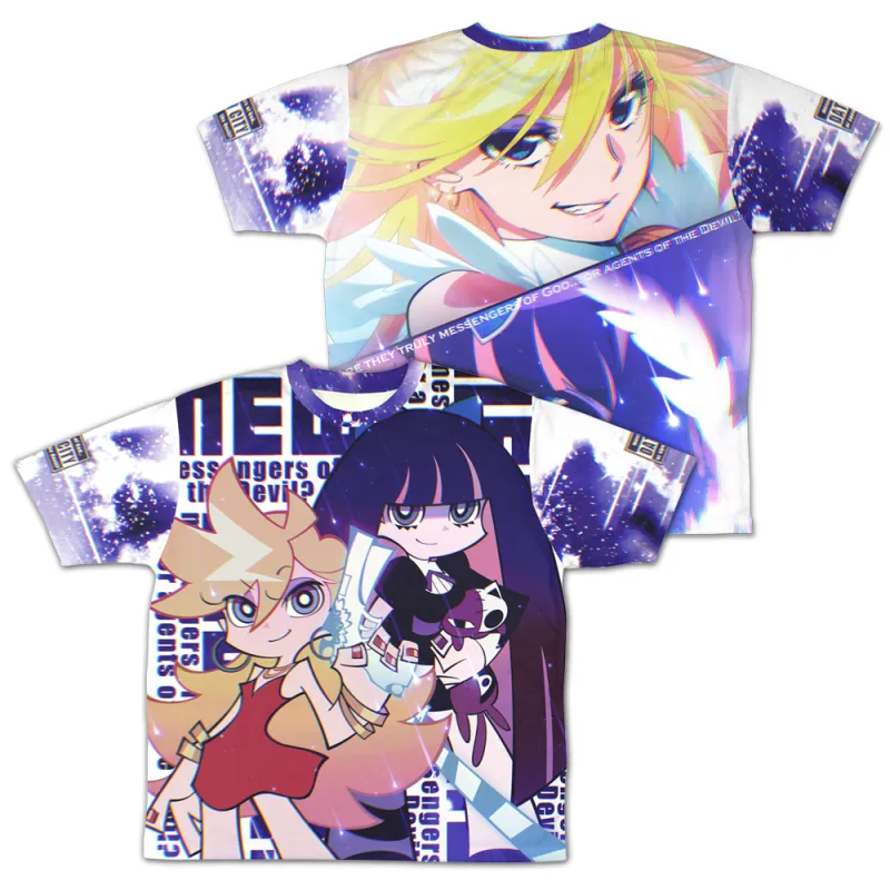 パンティ&ストッキング 両面フルグラフィックTシャツ/L