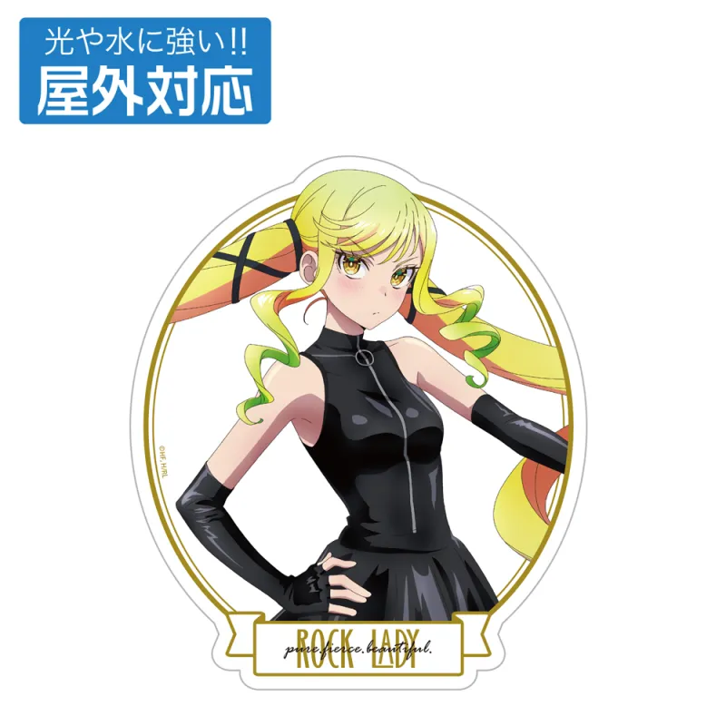 描き下ろし 鈴ノ宮りりさ 屋外対応ステッカー ボンテージコスチューム.