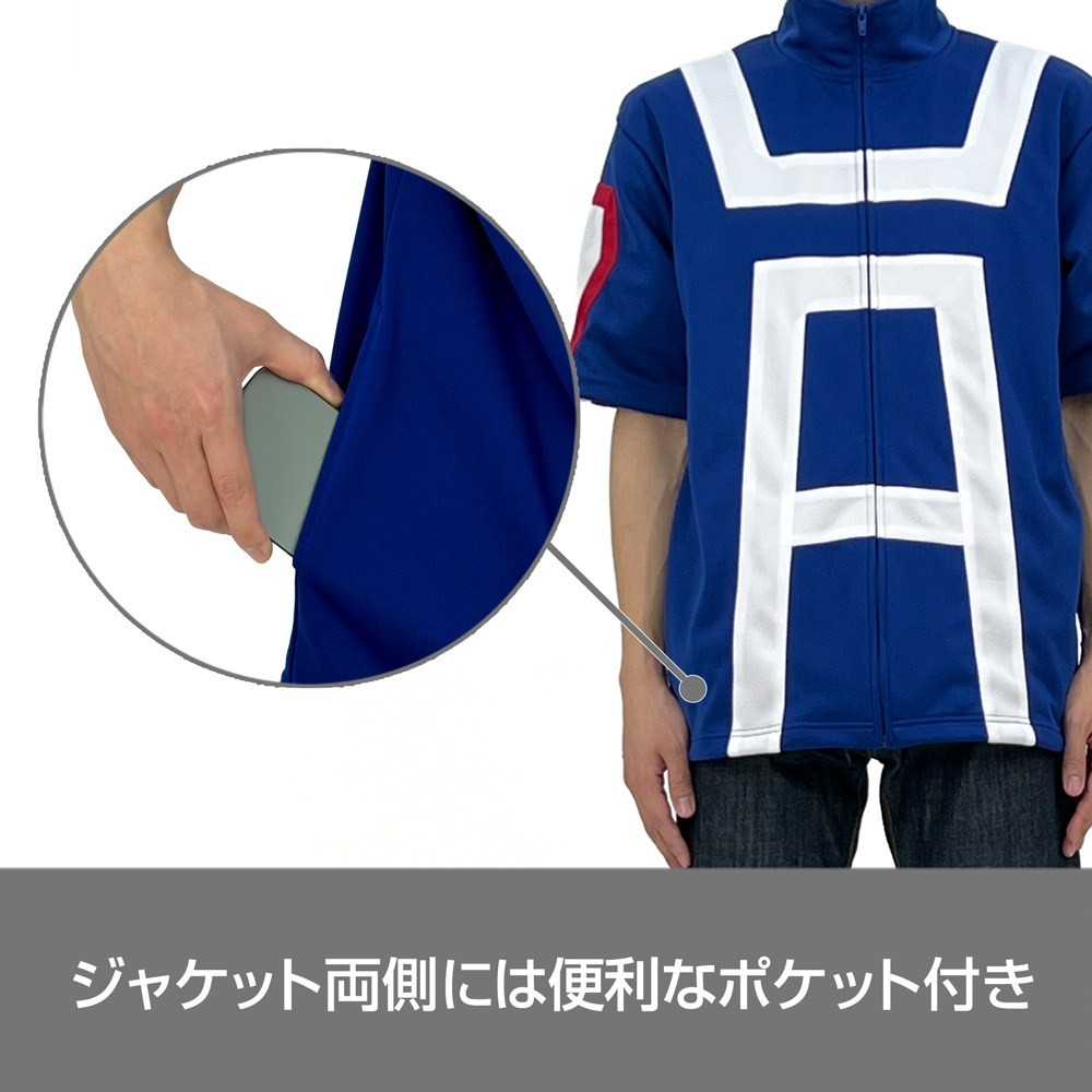 雄英高校体操服(半袖トラックジャケット)/Mens L 5