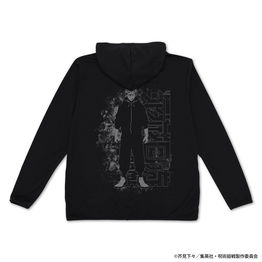 死滅回游 虎杖 悠仁 薄手ドライパーカー/BLACK-XXL 2