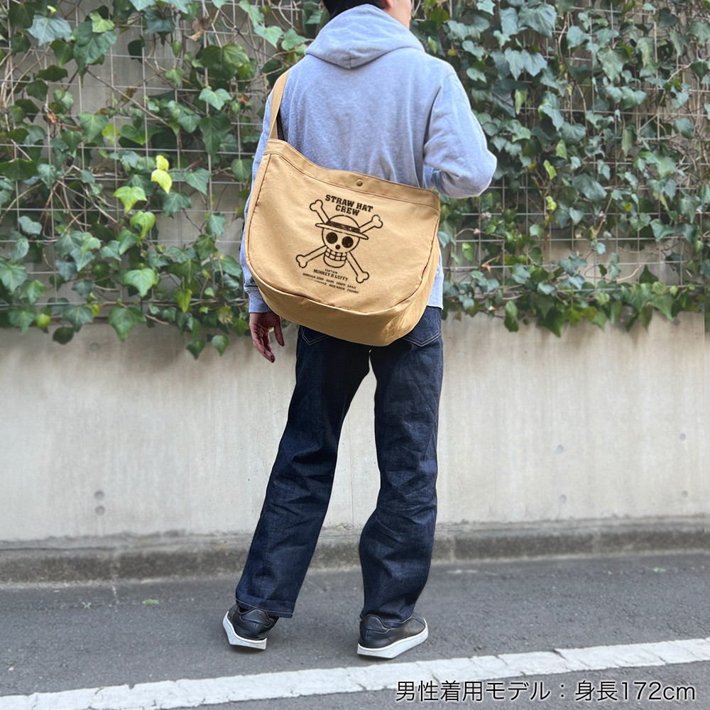 麦わらの一味 ニュースペーパーバッグ/SAND KHAKI 3