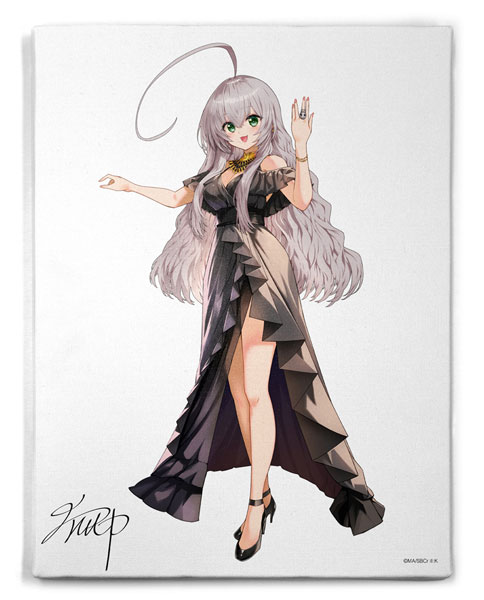 描き下ろし ニャル子 F6キャンバスアート 20th Anniversary 2