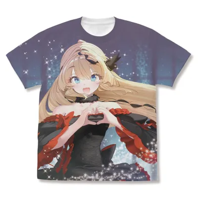 描き下ろし アズサ フルグラフィックTシャツ 20th Anniversary/WHITE-XL