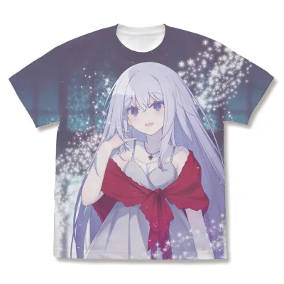 描き下ろし 夏川真涼 フルグラフィックTシャツ 20th Anniversary/WHITE-XL