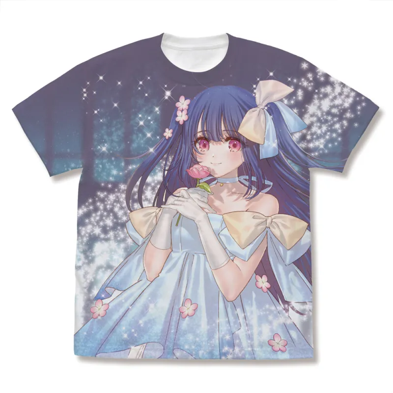 描き下ろし 木下林檎 フルグラフィックTシャツ 20th Anniversary/WHITE-M