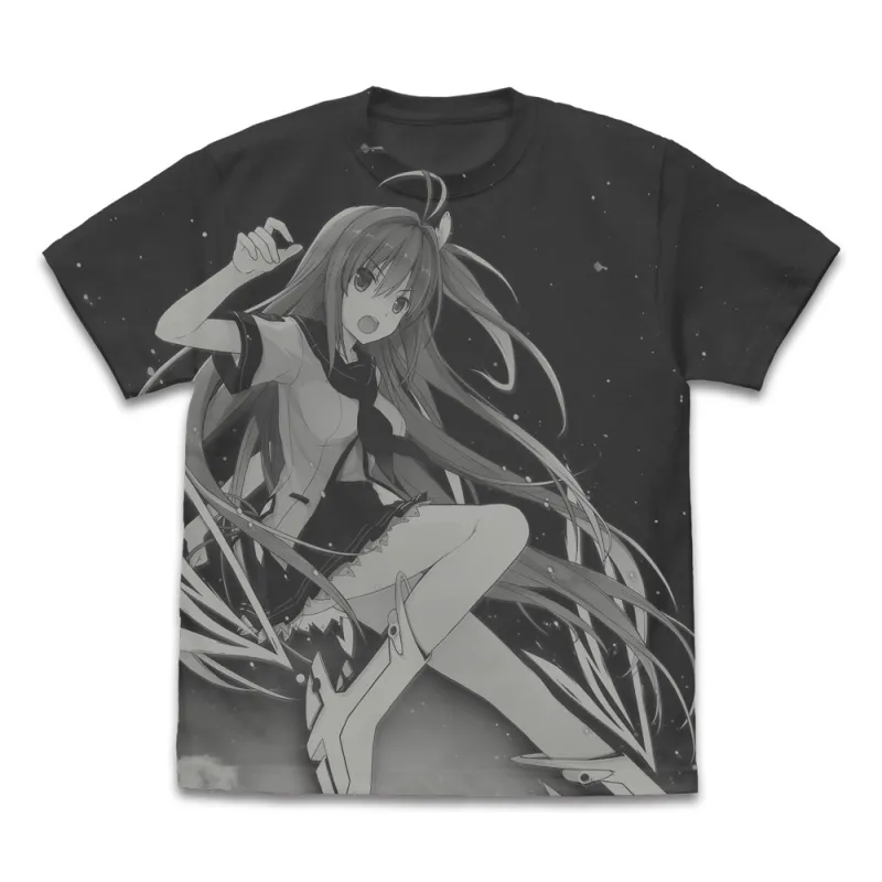 空を駆ける 倉科明日香 オールプリントTシャツ/SUMI-XL