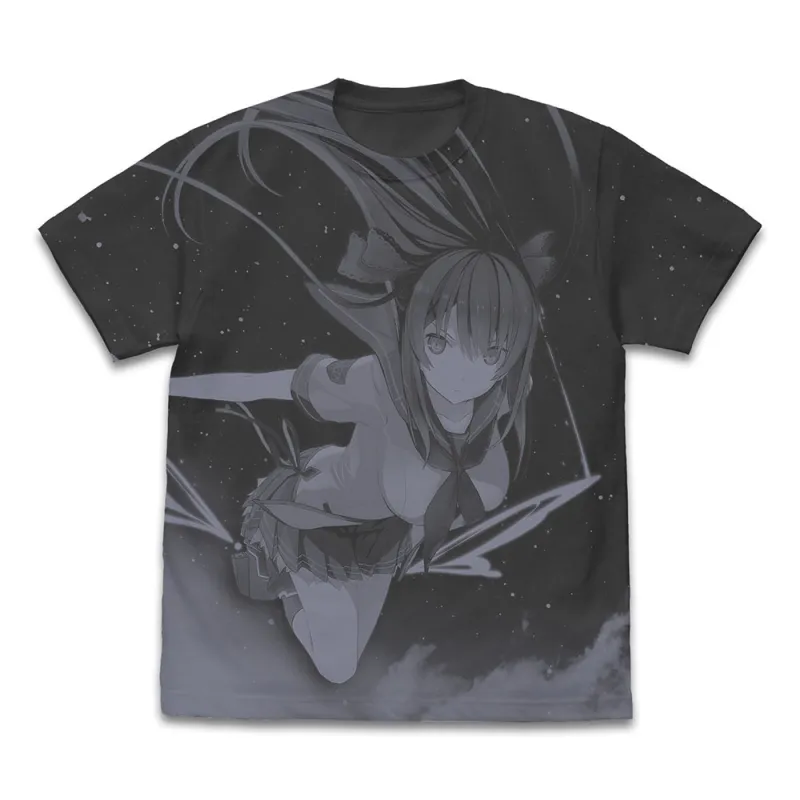 空を駆ける 鳶沢みさき オールプリントTシャツ/SUMI-L