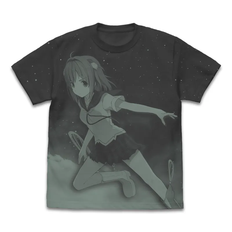 空を駆ける 市ノ瀬莉佳 オールプリントTシャツ/SUMI-XL