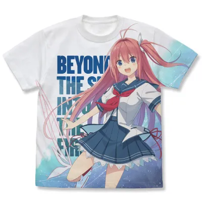 倉科明日香 フルグラフィックTシャツ Beyond the sky Ver./WHITE-S