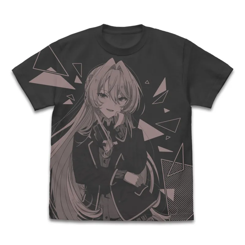 王塚真唯 オールプリントTシャツ/SUMI-L