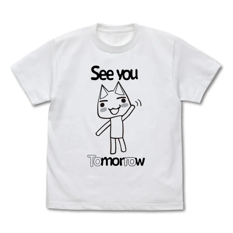 トロのまた明日 Tシャツ/WHITE-XL