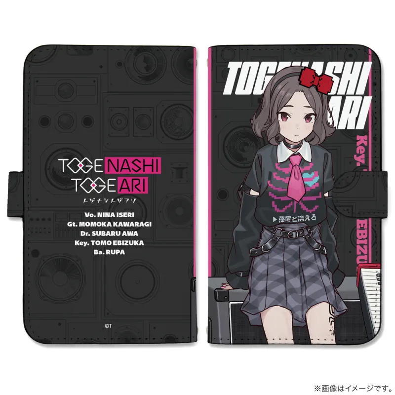 海老塚智 手帳型スマホケースL