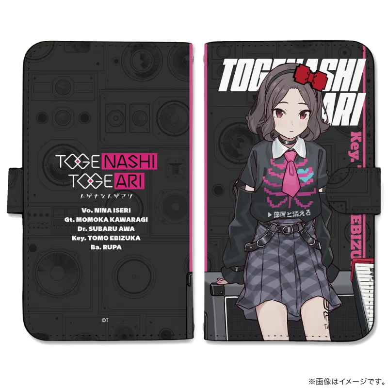 海老塚智 手帳型スマホケースLL