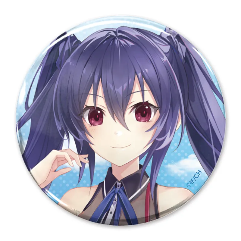 描き下ろし ノワール 65mm缶バッジ スイーツタイムVer.