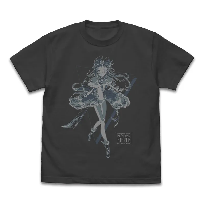 プリンセス・リップル Tシャツ/SUMI-XL