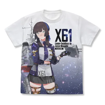 Mogador フルグラフィックTシャツ/WHITE-M