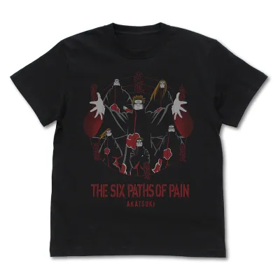 ペイン六道 Tシャツ/BLACK-L