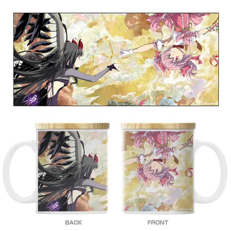まどか&ほむら フタ付きフルカラーマグカップ