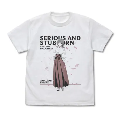 甘神夕奈 Tシャツ/WHITE-M