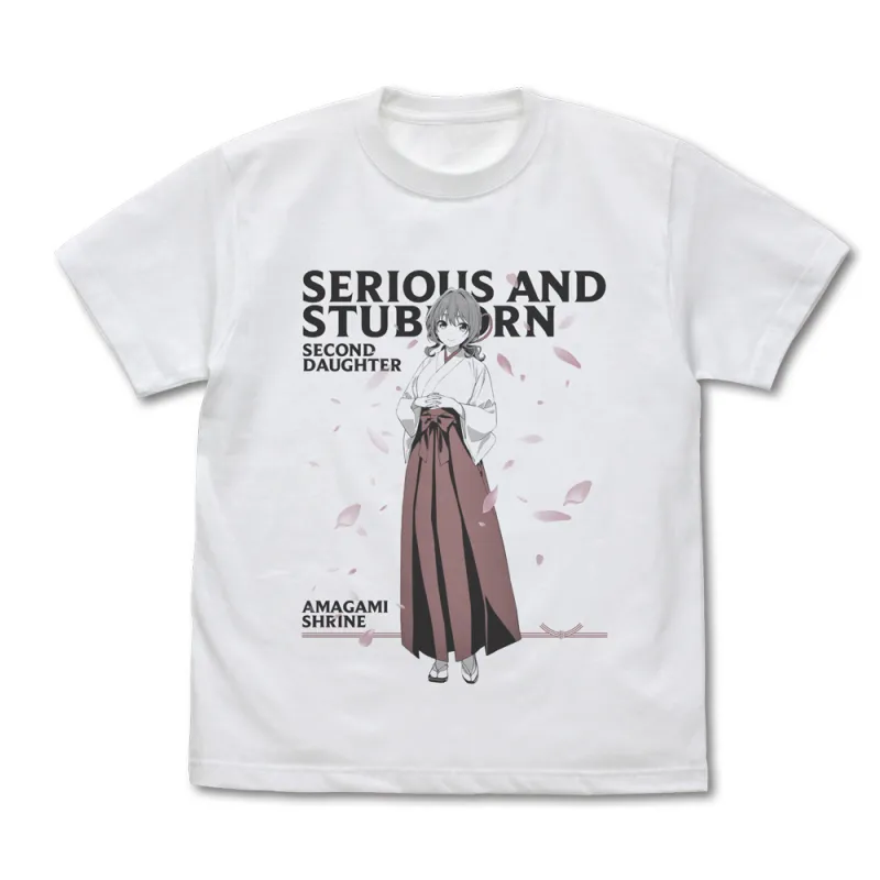 甘神夕奈 Tシャツ/WHITE-M