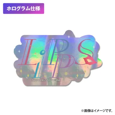 LiPPS ホログラムミニステッカー