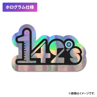 142's ホログラムミニステッカー