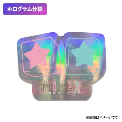 miroir ホログラムミニステッカー