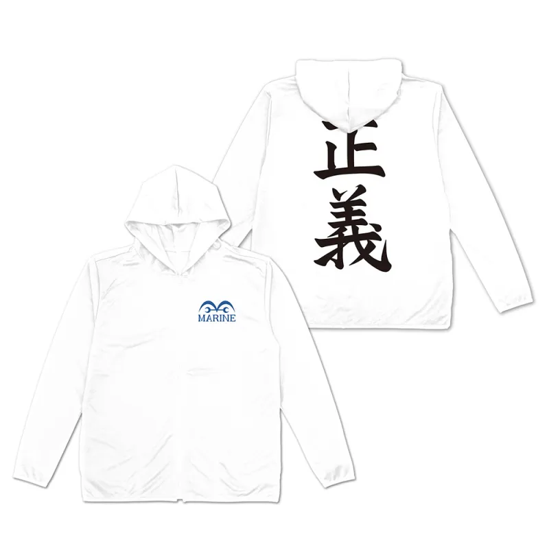 海軍 薄手ドライパーカー/WHITE-L