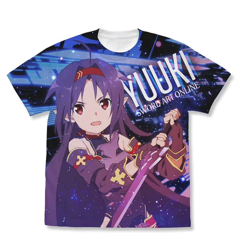 ユウキ フルグラフィックTシャツ 絶剣Ver./WHITE-S