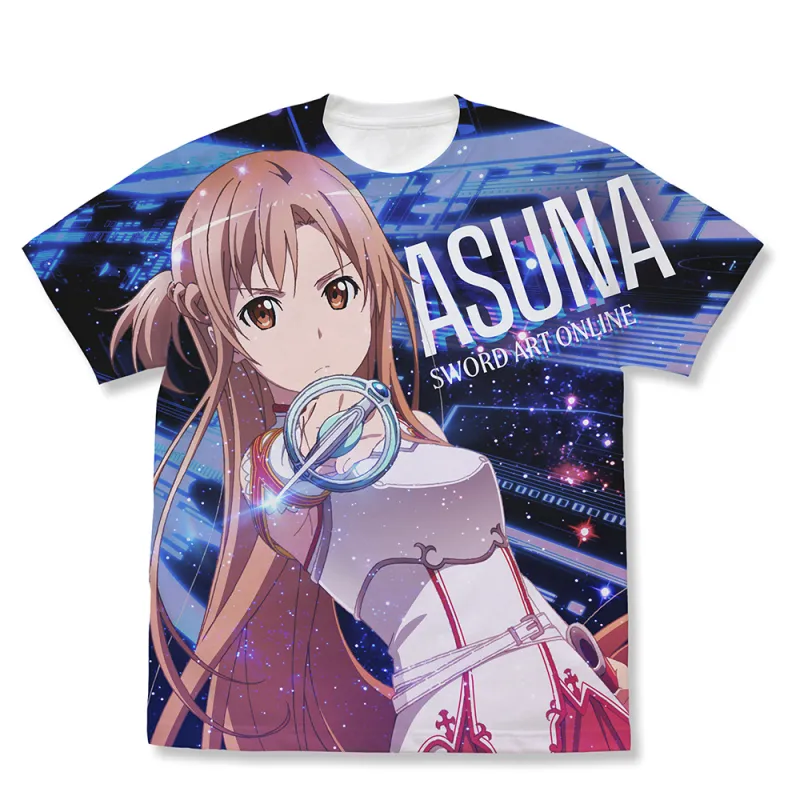 アスナ フルグラフィックTシャツ 閃光Ver./WHITE-L