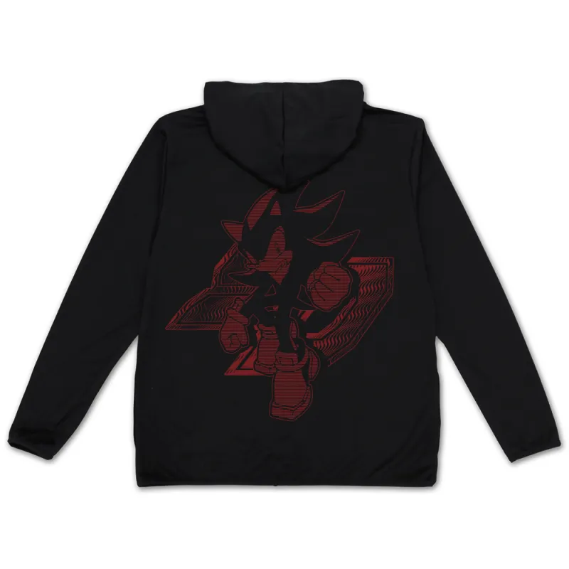 シャドウ 薄手ドライパーカー/BLACK-XL