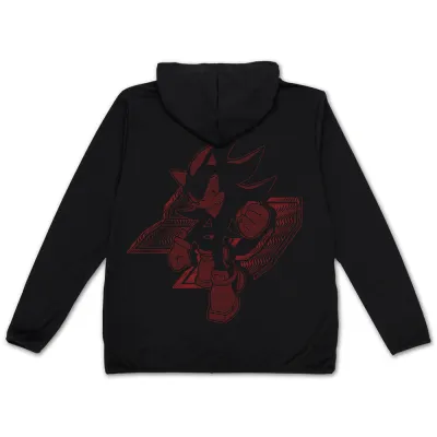 シャドウ 薄手ドライパーカー/BLACK-XXL