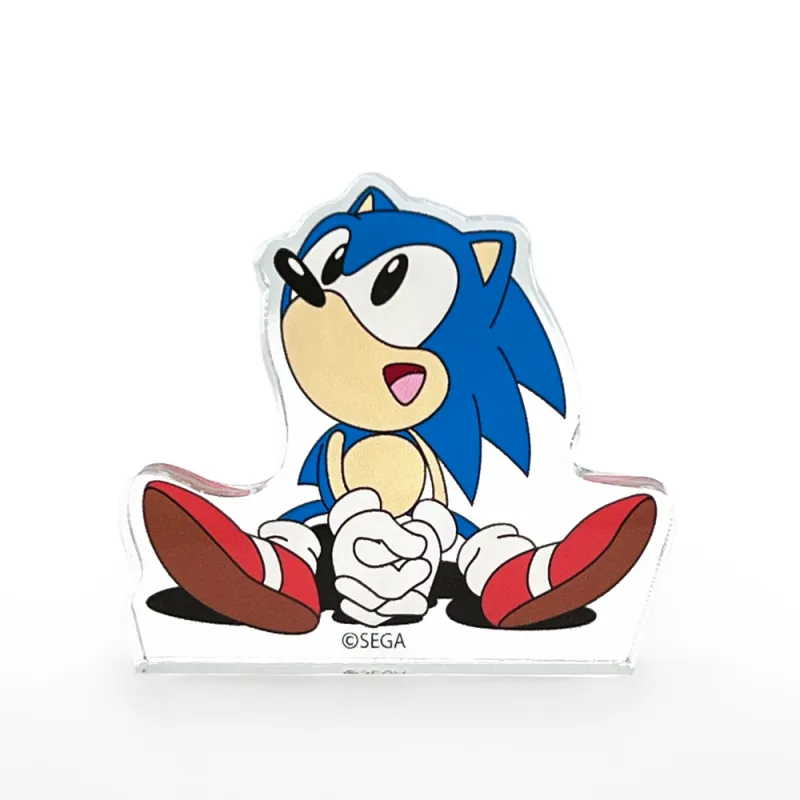 クラシックソニック アクリルブロックフィギュア