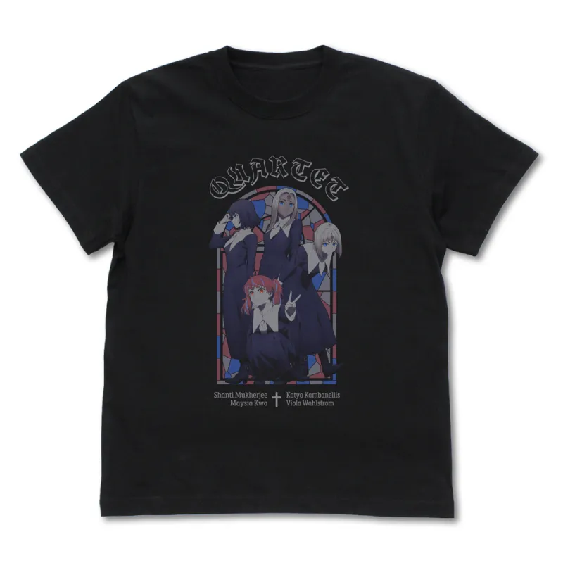 カルテット Tシャツ/BLACK-XL