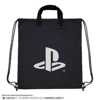 リップストップナップサック for PlayStation/BLACK
