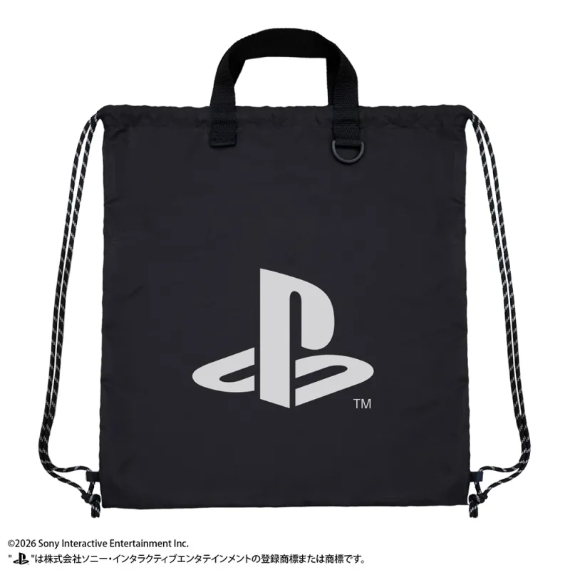 リップストップナップサック for PlayStation/BLACK