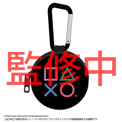 カラビナ付きミニポーチ for PlayStation Shapes Logo